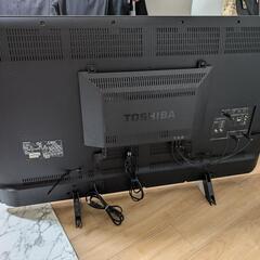 大型55インチ🟨TOSHIBAレグザ/４K液晶カラーテレビ/タイムシフトマシン用外付けHDD・リモコン・B-CASカード付きでお買い得！