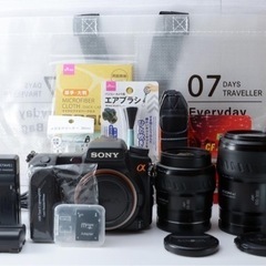 ★SONY α700★Wズームレンズ●スマホ転送●超望遠付き  1ヶ月動作補償あり！ 安心のゆうパック代引き発送！ 送料、代引き手数料無料！