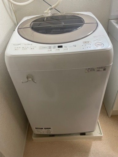 【お渡し先決まりました】SHARP縦型洗濯機 7kg