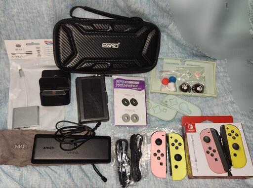 Switchジョイコン Switchモバイルバッテリーなど他小物類まとめて