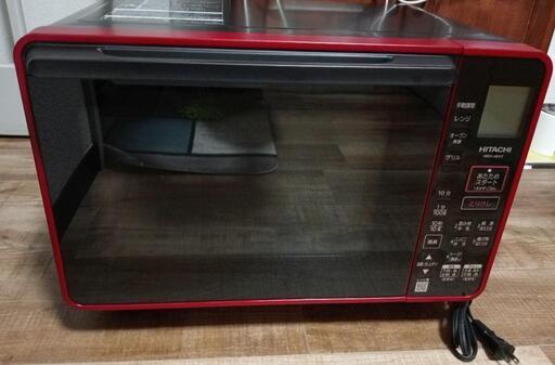 ほぼ新品 HITACHI オーブンレンジ  MRO-HE4Y(R) 2024年製