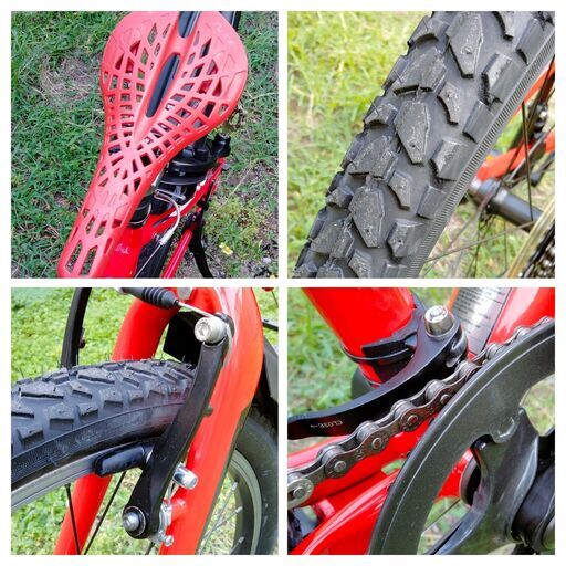 ※　取引終了　※ 　　　　　　　　　　　　　　　　子供用クロスバイク　GIANT　エスケープジュニア　赤色　22インチ　自転車持ち込みによるお値引き有り 直接引き渡しのみ ※ 子供用クロスバイク GIANT エスケープジュニア