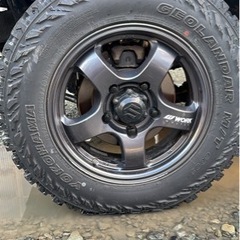 ジムニー ジオランダーMT workホイール4本セット