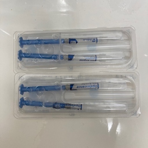 Opalescence Regular 10% 歯のホワイトニング液　家でマウスピースの窪みに注入するもの。