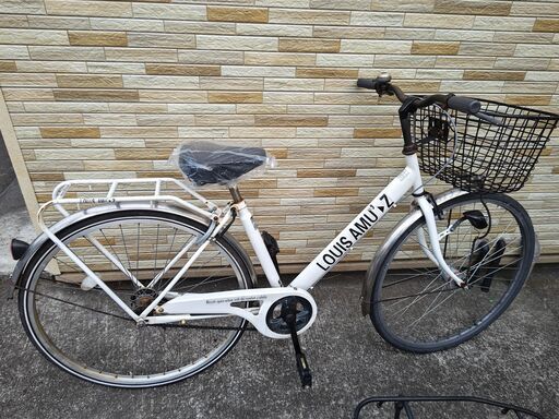 中古自転車 変速無し 27インチ LEDオートライト 軽整備済み 防犯登録対応 町田市 相模原市 MM332
