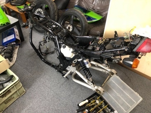 説明必読　書類付　カワサキ　ZRX1100 実働エンジン他パーツ有、ほぼ丸ごと1台！