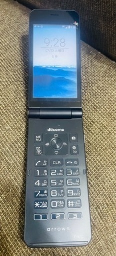 arrows ケータイ ベーシック F-41C ネイビー arrows ケータイ