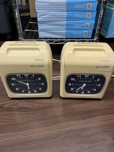 AMANO BX2000 タイムレコーダー