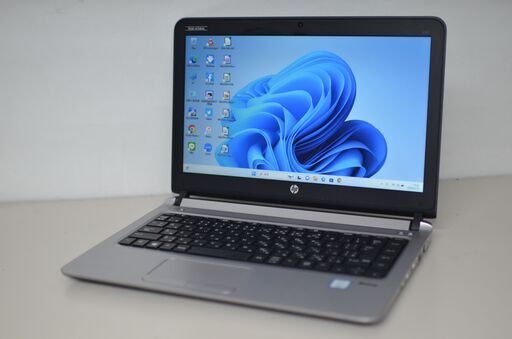 中古ノートパソコン HP Probook 430 G3 Windows11+office 爆速SSD256GB+HDD500GB core i5-6200U/メモリ4GB/13.3インチ/無線内蔵/webカメラ
