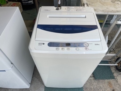 【リサイクルサービス八光】2017年製　HerbRelax YWM-T50A1 ヤマダ電機オリジナル 全自動電気洗濯機 (5kg)