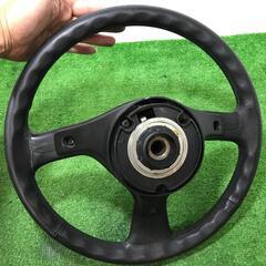 ★希少★日産純正（NISSAN） HNR32改 スカイライン  ｵｰﾃｯｸﾊﾞｰｼﾞｮﾝ 純正 レザーステアリング ☆希少☆日産純正（NISSAN） HNR32改 スカイライン ｵｰﾃｯｸﾊﾞｰｼﾞｮﾝ 純正