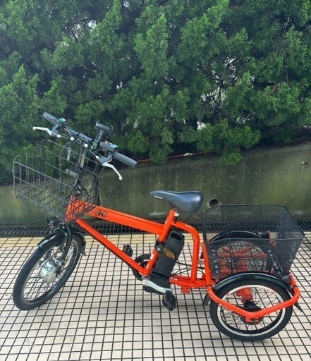 三輪電動アシスト自転車