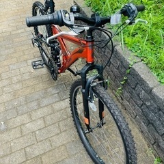 サスペンション付きマウンテンバイク⛰️