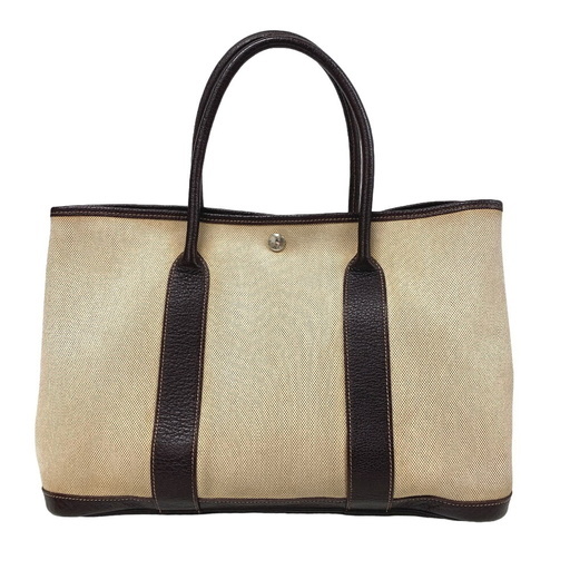 エルメス HERMES ハンドバッグ ガーデンパーティPM 2004年 トワルマロン