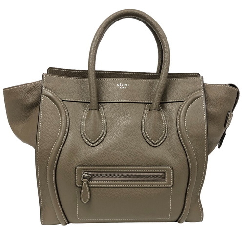 セリーヌ CELINE ハンドバッグ ラゲージミディアムショッパー  グレー