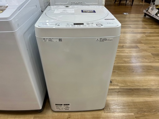 【6か月保証】SHARPの全自動洗濯機入荷しました！！