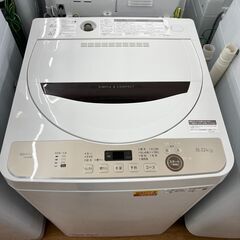 ☆ジモティー割引有☆　S仕/シャープ/洗濯機/ES-GE6E/6kg/2021