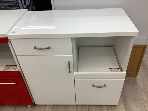ホワイトカラーのキッチンカウンターのご紹介！（トレファク寝屋川）
