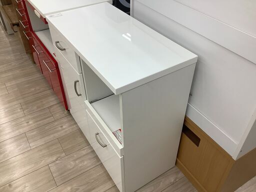 ホワイトカラーのキッチンカウンターのご紹介！（トレファク寝屋川）