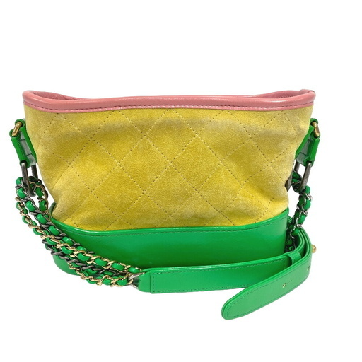 シャネル CHANEL ショルダーバッグ ココマーク ガブリエル ドゥ シャネル チェーンショルダー イエロー
