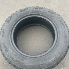 TOYOオープンカントリーRTタイヤ265/60r18 