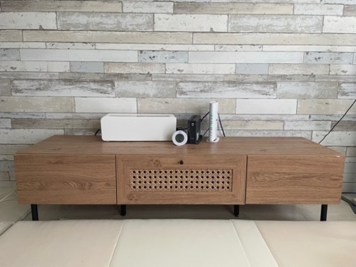 ロウヤ　ラタンテレビボード　140cm LOWYA ラタン テレビボード 幅140cm yr＊さま専用】 LOWYA ロウヤ