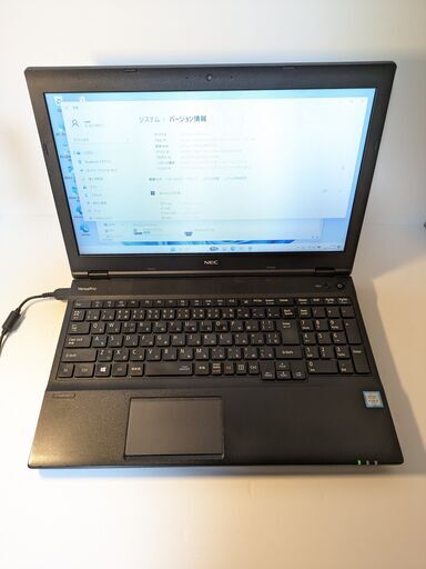 中古パソコンNEC黒Core i5★Windows11SSD256