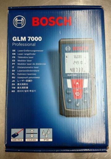 中古品　BOSCH　レーザー距離計　GLM7000