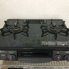 ☆ジモティー割引有☆リンナイ 都市ガス用 ガスコンロ KG35NBKL 2022年製