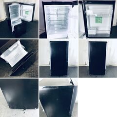 ID:rg219225 ハイセンス Hisense 冷蔵庫 一人暮らし 中古 2021年製 2ドア 134L ブラウン ファン式 右開き HR-G13B-BR  【リユース品：状態B】【送料無料】【設置費用無料】