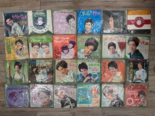 アナログ盤 100枚以上（近藤真彦、石原裕次郎、ピンクレディ、イルカ、フランク永井 等）