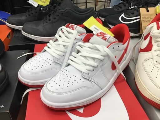 NIKE/エアジョーダン 1 レトロ ロー/CZ0790 161/RED/WH/28.5cm