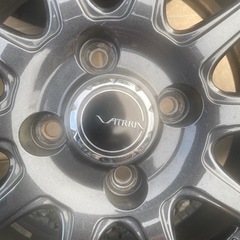 VATRRA スタッドレスタイヤ＆ブラックホイールセット 165/65R14