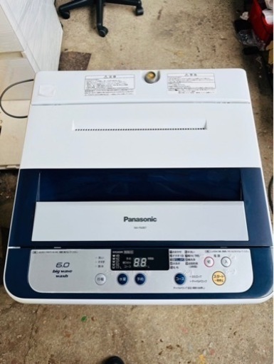 【‼️お買い得品‼️】Panasonic   洗濯機   6kgNA-F60B7