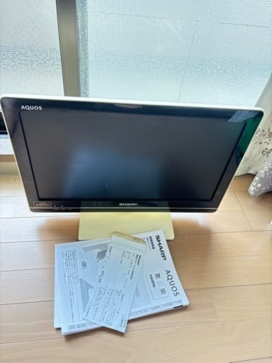 SHARP　液晶テレビ　2012年製　 リモコン無し