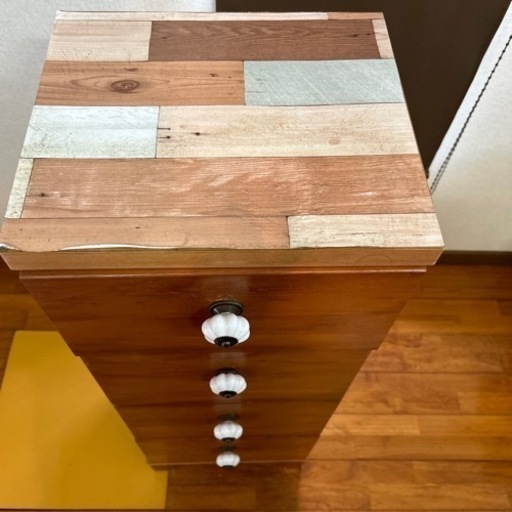 コンパクトな収納棚4段 dショッピング |オープンラック 木製 スリム 4