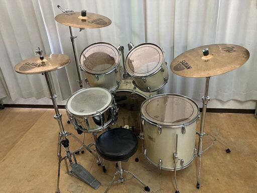 ■ioy0723■Pearl パール　ドラムセット　WILD FORCE SERIES　SABIAN　打楽器■