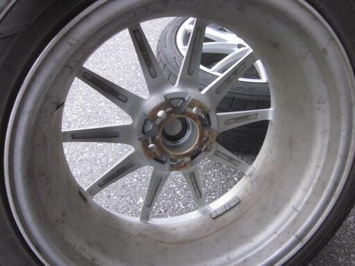 19ｲﾝﾁﾀｲﾔﾎｲｰﾙｾｯﾄ】SPORTECHNIC (ｽﾎﾟｰﾂﾃｸﾆｯｸ) S-010 + NITTO(ﾆｯﾄｰ 