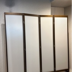 パーティーション 3連 幅85 大阪市発 配達可能 値下げ