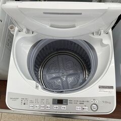 ☆ジモティ割あり☆ SHARP 洗濯機 7.0kg 20年製 動作確認／クリーニング