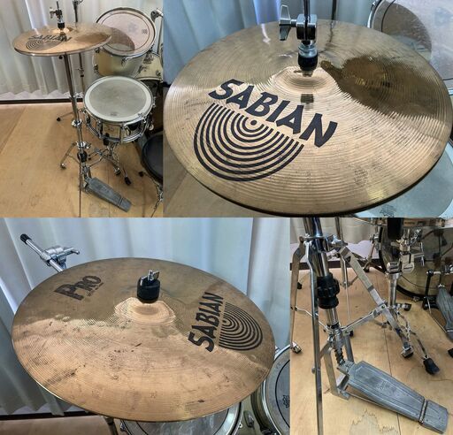 □ioy0723□Pearl パール ドラムセット WILD FORCE SERIES SABIAN