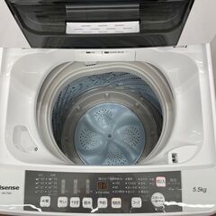 ☆ジモティ割あり☆ Hisense 洗濯機 5.5kg 20年製 動作確認／クリーニング