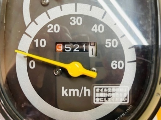 3521 km ☆始動動画あり☆ トゥデイ AF67 ホンダ 原付 HONDA Today FI