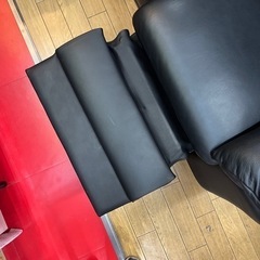 リクライニングソファ ブラック ソファ 3人用　黒