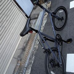 20吋 ミニベロ(小径ピストバイク) シングルspeed/ダークグレー