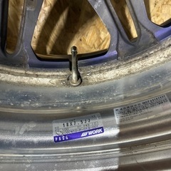 北海道旭川市 WORK ワーク VARIANZA 18インチ 深リム ブラポリ アルミ 