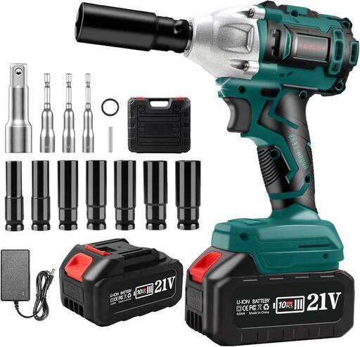 電動インパクトレンチ 充電式 21v