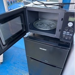 電子レンジ　冷蔵庫　洗濯機3点セット