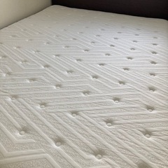 【ニトリ】ダブルベッド（マットレス+フレーム）