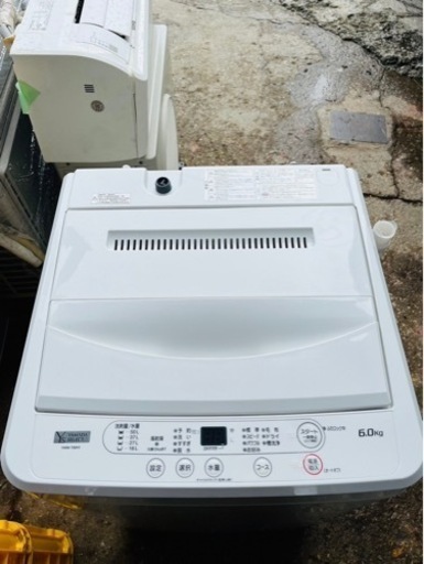 売約済【‼️✨高年式✨‼️】洗濯機ヤマダオリジナル6.0kg